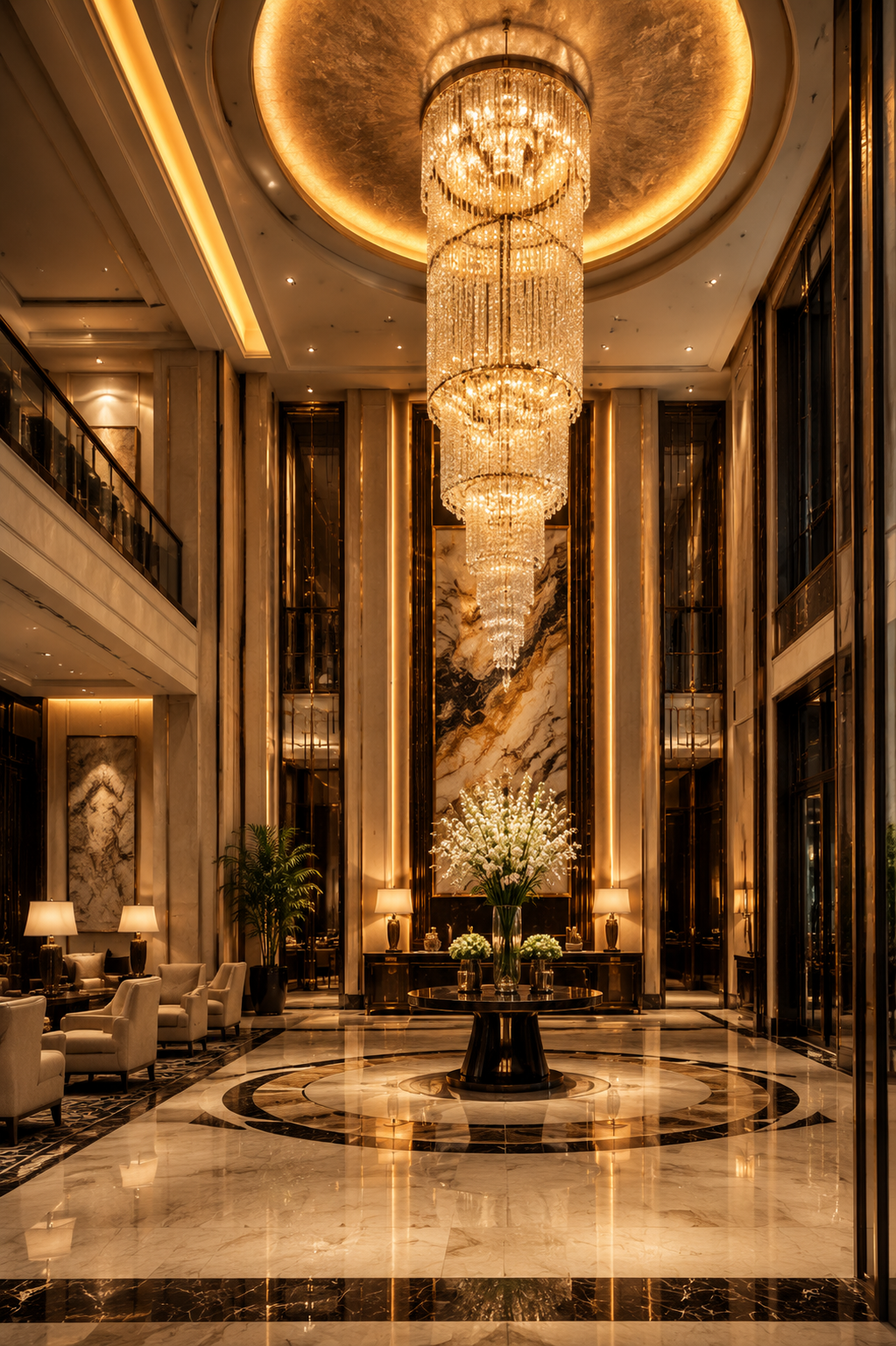 Hotel lobby